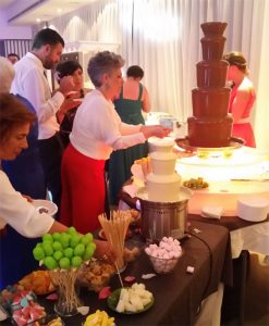 fuentes de chocolate para bodas y eventos en Asturias cantabria bilbao leon